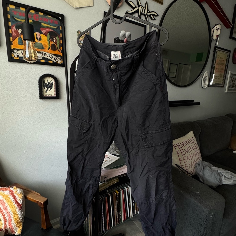 Men's Black Cargo Pants